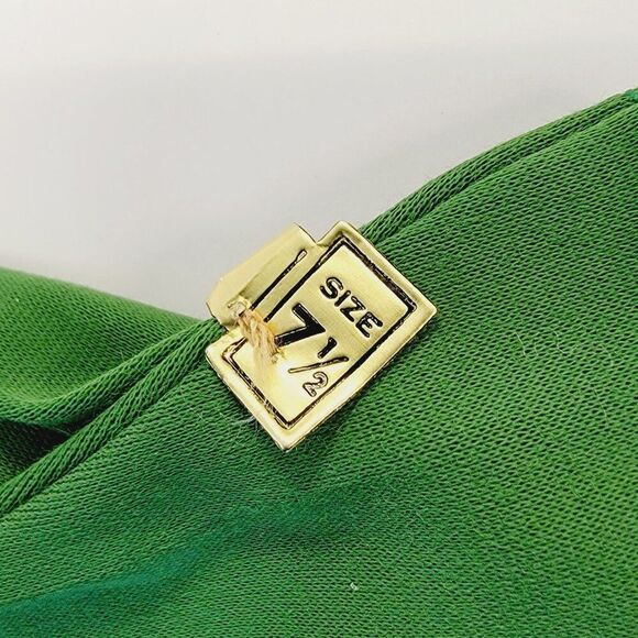 NOS Vintage Circa 1950s Nylon Gloves NEW Size 7.5 - Picture 5 of 5